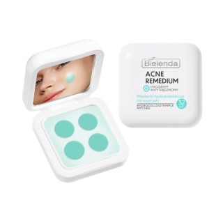 Гідроколоїдні пластирі від прищів Bielenda Acne Remedy, 32 штуки