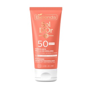 Bielenda Sol D'OR Moisturizing Sunscreen Lotion SPF50 150 ml