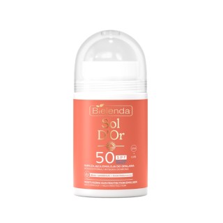 Зволожувальна сонцезахисна емульсія roll-on Bielenda Sol D'OR SPF50 100 г