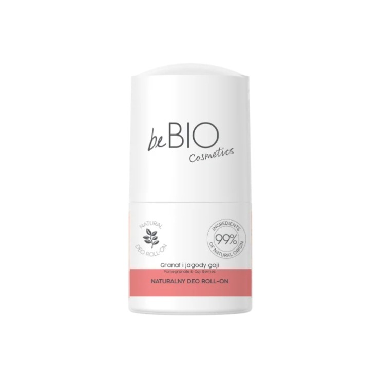 Натуральний roll-on BeBio Cosmetics з гранатом та ягодами годжі 50 мл
