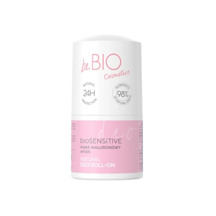 roll-on BeBio Cosmetics bioProtect Natural з гіалуроновою кислотою та вересом 50 мл