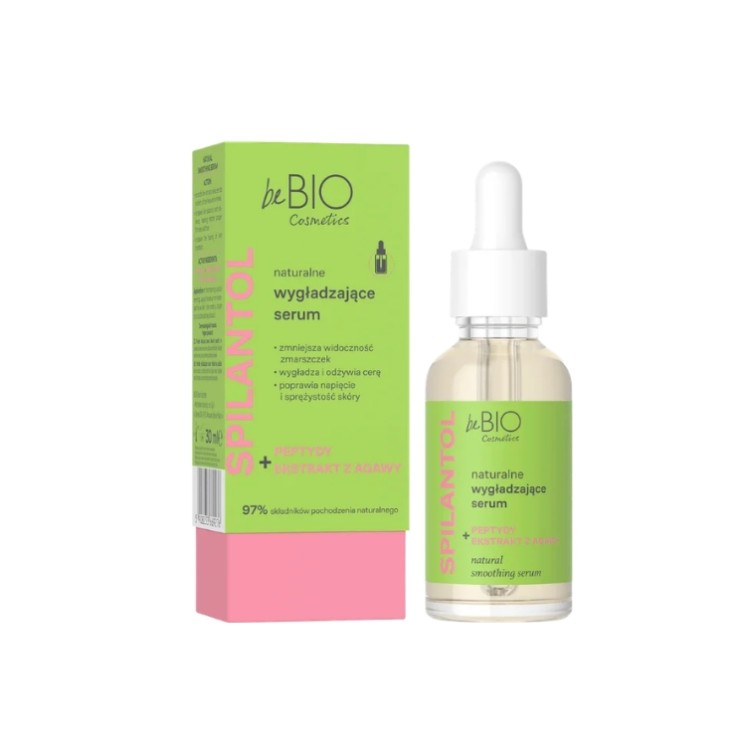 Натуральна розгладжувальна сироватка для обличчя BeBio Cosmetics Spilantol 30 мл