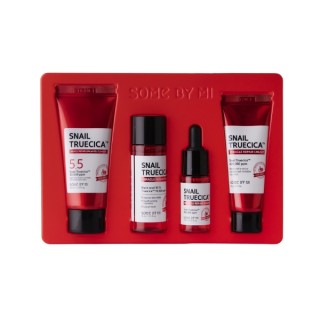 Косметичний набір Some By Mi Snail Truecica Miracle Repair для проблемної шкіри 30 мл + 30 мл + 10 мл + 20 г