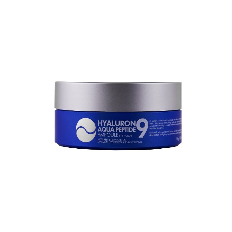 Зволожувальні патчі для очей Medi-Peel Hyaluron Aqua Peptide Ampoule Eye Eye Patch з пептидами 60 шт.
