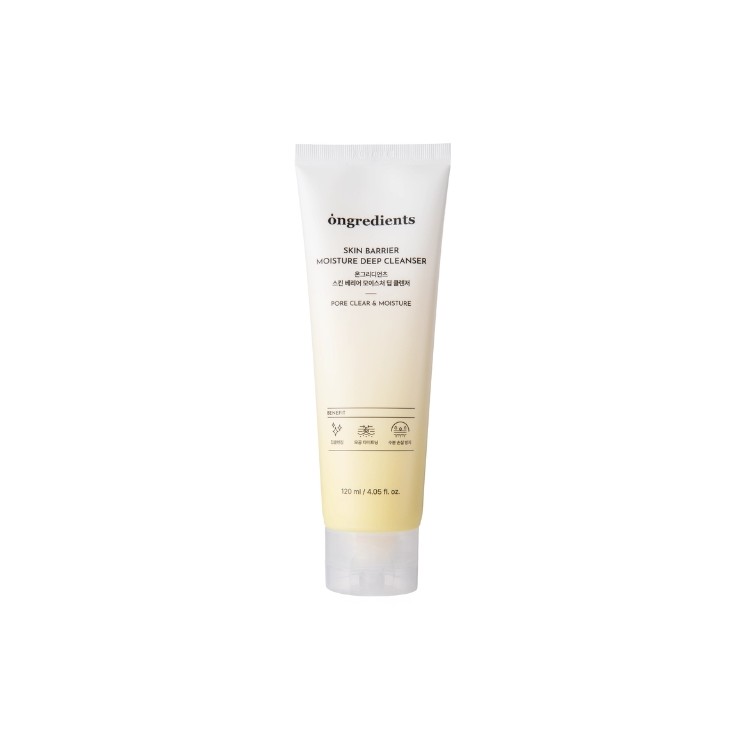 Ongredients Skin Barrier Moisture Deep Cleanser nawilżająca Pianka do twarzy oczyszczająca pory 120 ml