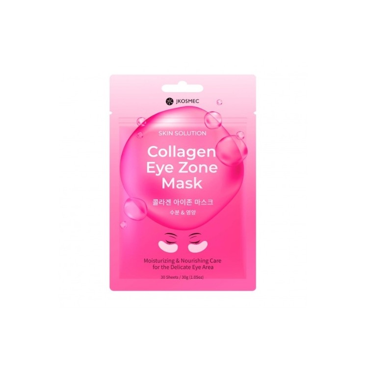 Collagen маска для зони навколо очей Jkosmec Skin Solution Колагенові патчі для очей 30 шт.