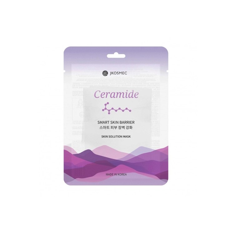 Jkosmec Skin Solution Ceramide Mask Маска для обличчя з керамідами в листі 1 шт. / 25 мл