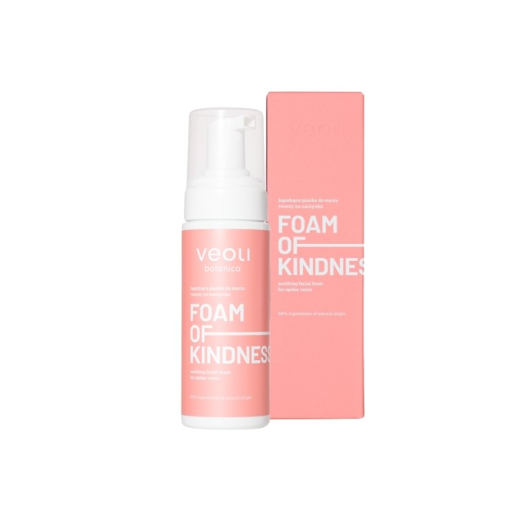 Заспокійлива пінка для очищення обличчя Veoli Botanica Foam of Kindness 150 мл