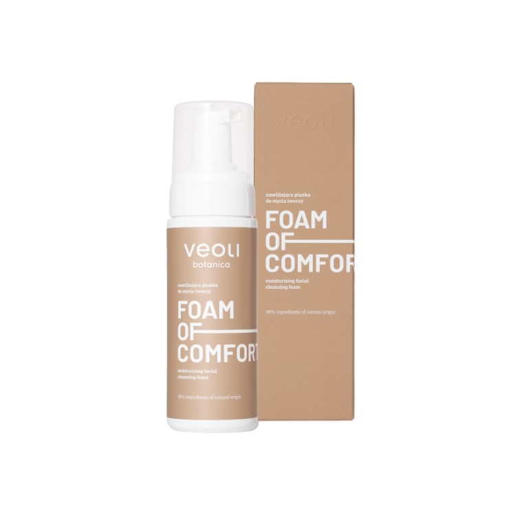 Veoli Botanica Foam of Comfort Moisturizing Facial Cleansing Foam 150 ml