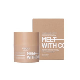 Veoli Botanica Melt with Comfort емульсійна зволожуюча мазь для зняття макіяжу з SPF 40 г
