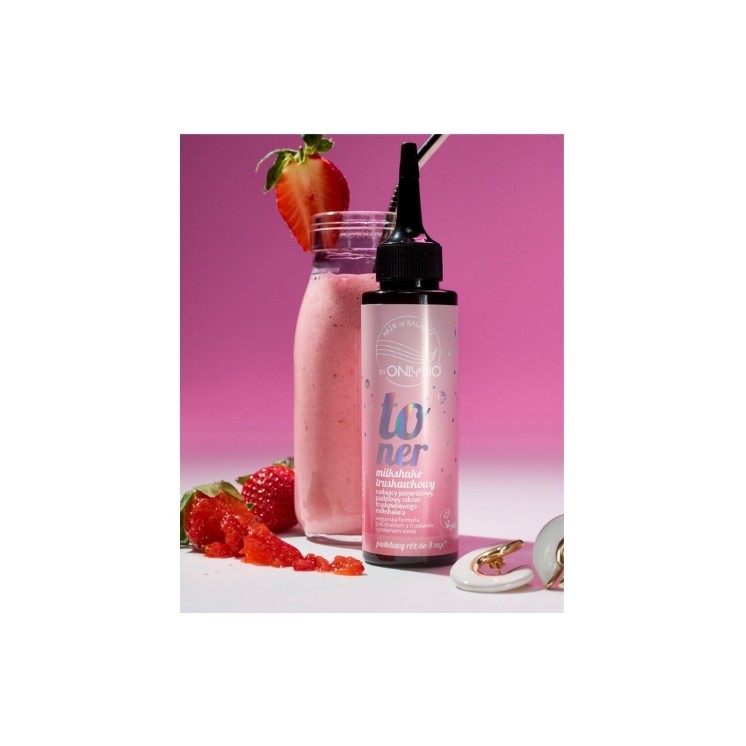Тонік для волосся OnlyBio Hair in Balance Strawberry Milkshake 100 мл