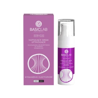 BasicLab Esteticus Firming Lifting Facial Serum with 15% Neuropeptide Complex 30 ml