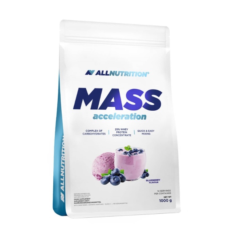 AllNutrition Mass Acceleration Blueberry 1000 g
