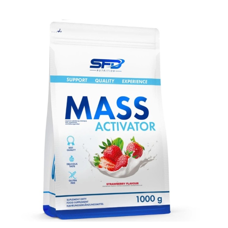 AllNutrition Mass Acceleration Strawberry 1000 g