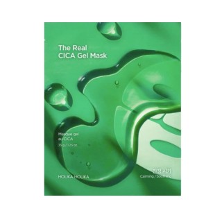 Holika Holika The Real Cica Gel Mask Інтенсивно заспокійлива та розслаблююча тканинна маска 35 г