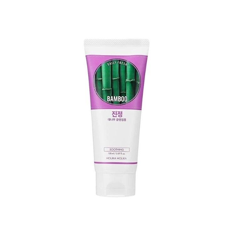 Holika Holika Daily Fresh Cleansing Foam Bamboo Soothing Facial Foam 150 ml