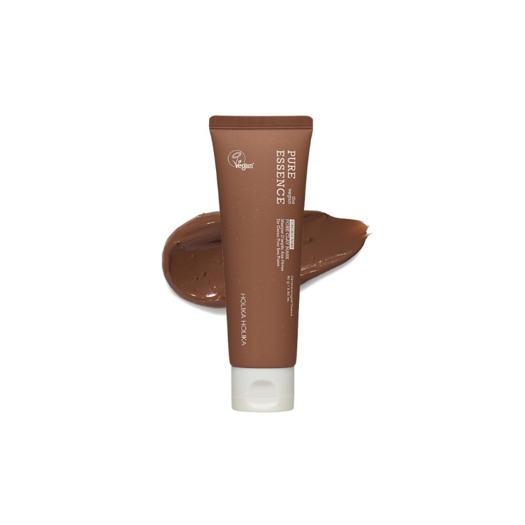 Holika Holika Pure Essence The Vegan Cacao Nibs Pore Clay Mask Detoxifying Face Mask 80 g