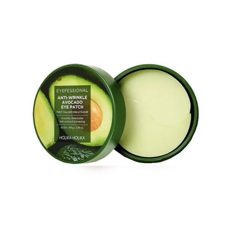 Holika Holika Eyefessional Anti-Wrinkle Avocado Eye Patch 60 pieces