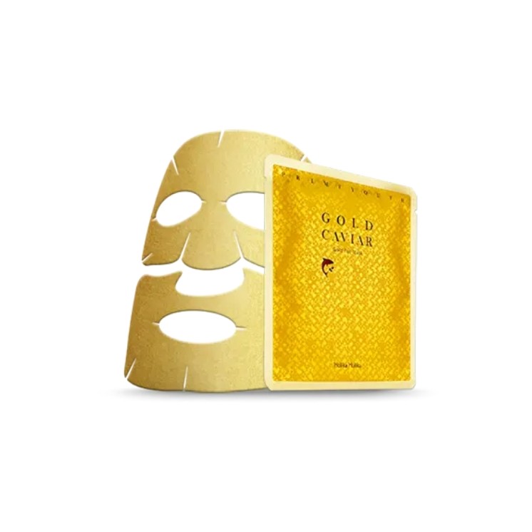Holika Holika Prime Youth Gold Caviar Gold Foil Mask pielęgnująca Maseczka w płachcie 25 g