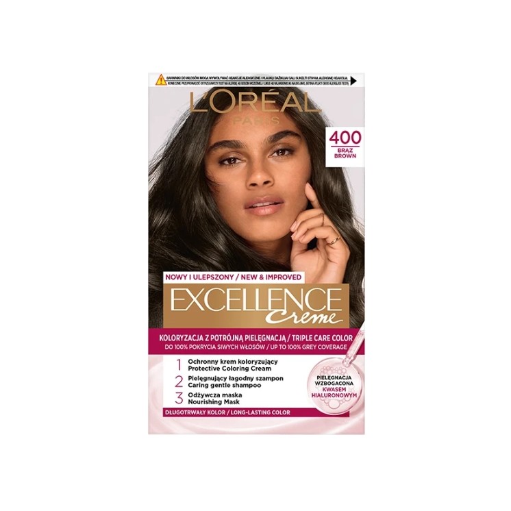 Фарба для волосся L'oreal Excellence Creme /4оо/ Коричнева