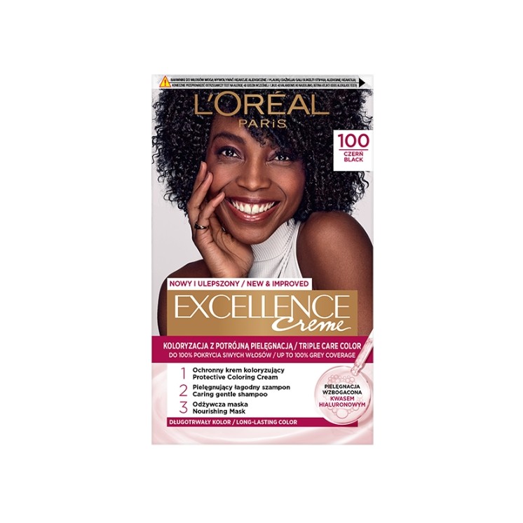 L'oreal Excellence Creme Hair dye /1/ Black