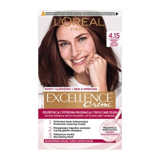 L'oreal Excellence Creme Hair dye /4.15/ Frosty Brown