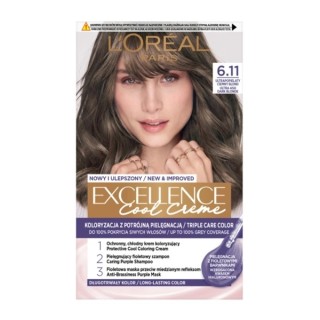 L'oreal Excellence Creme Hair dye /6.11/ Ultra Ash Dark Blond