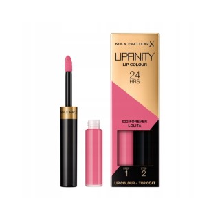 Стійка помада Max Factor Lipfinity Lip Colour з системою Permawear /22/ Forever Lolita 2.3 мл + 1.9 г
