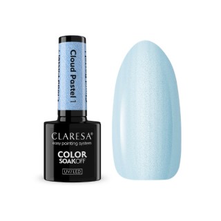 Гібридний лак для нігтів Claresa Cloud Pastel /01/ 5 г