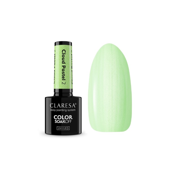 Гібридний лак для нігтів Claresa Cloud Pastel /02/ 5 г