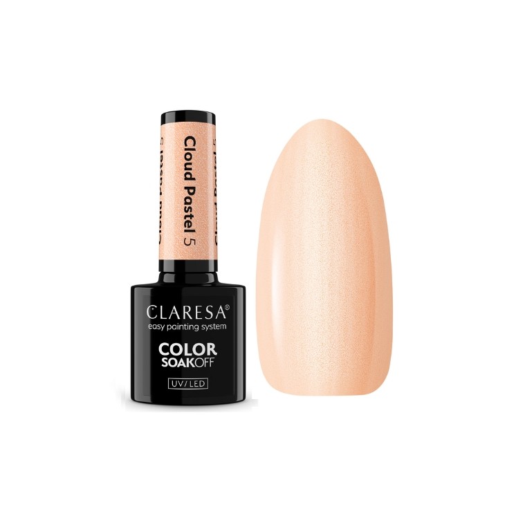 Гібридний лак для нігтів Claresa Cloud Pastel /05/ 5 г