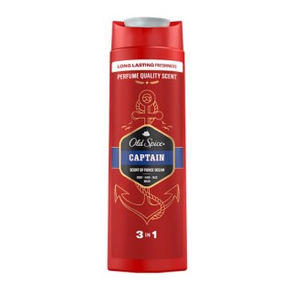 Old Spice Żel pod prysznic i Szampon do włosów 3w1 Capitan 400 ml