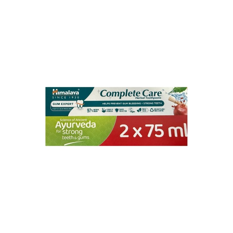 Himalaya Ayurveda Complete Care Toothpaste for Irritated Gums 2 x 75 ml
