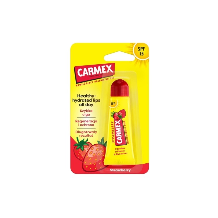 Захисна помада Carmex Strawberry SPF15 10 г