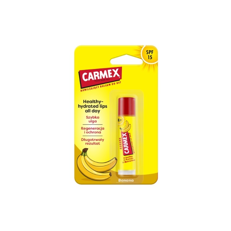 Захисний бальзам для губ Carmex з ароматом банана SPF15 4,25 г