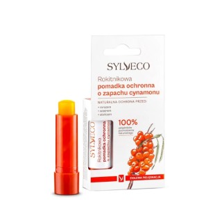 Бальзам для губ Sylveco з обліпихою та ароматом кориці 4,6 г
