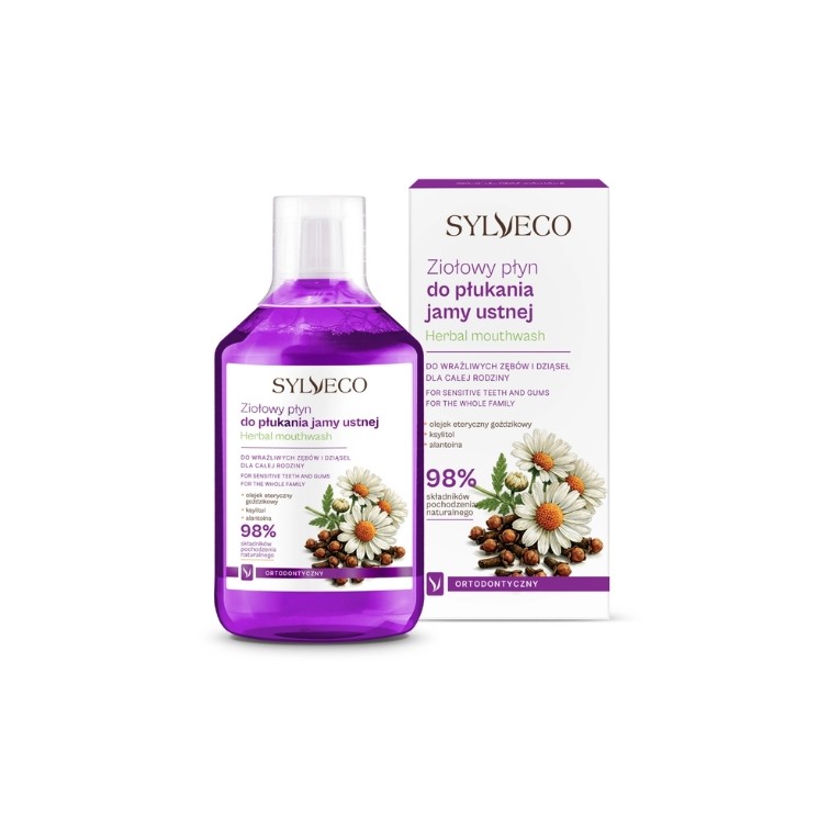 Sylveco Herbal Orthodontic Mouthwash 500 ml