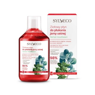 Ополіскувач для рота Sylveco Herbal з хлоргексидином 500 мл