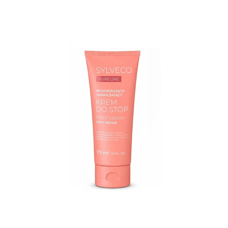 Крем для ніг Sylveco Pure Line Regenerating and Volume Cream 75 мл