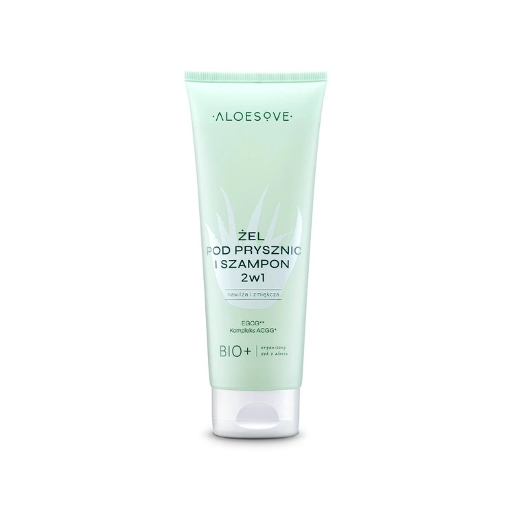 Aloesove Shower Gel and Shampoo 2 in 1 250 ml