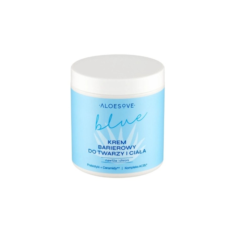 Aloesove Blue barierowy Krem do twarzy i ciała 250 ml