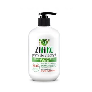Zielko naturalny Płyn do naczyń Trawa cytrynowa & Imbir 500 ml