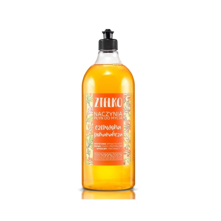 Zielko Dishes Red Orange Washing Liquid 1000 ml