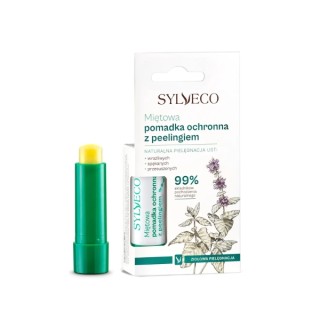 Помада Sylveco mint з пілінгом та бетуліном 4,6 г