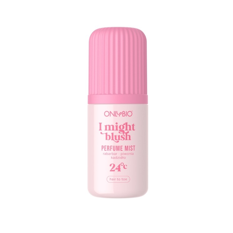 OnlyBio I Might Blush 24°C perfumowana Mgiełka do włosów i ciała 100 ml