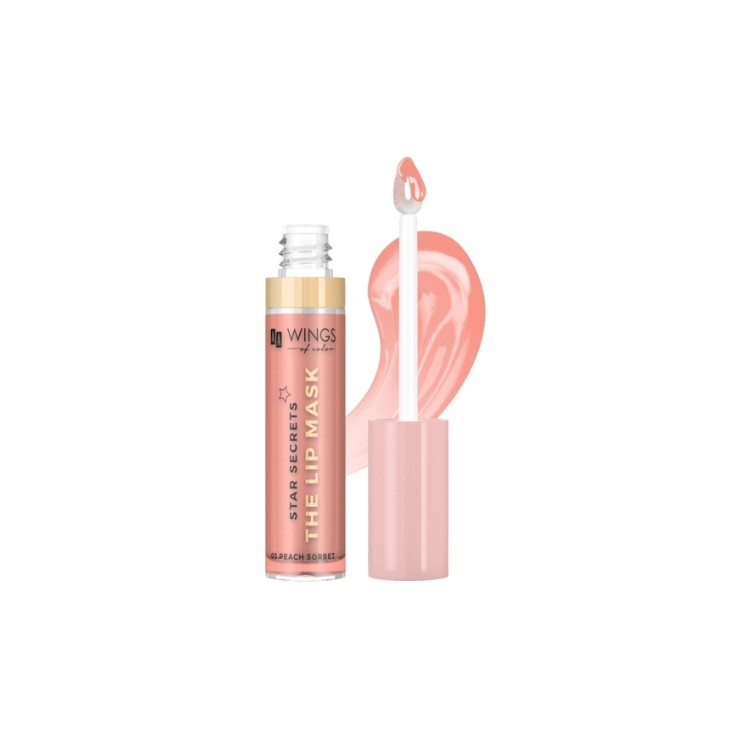 Живильна маска для губ AA Wings of Color Star Secrets /03/ Peach Sorbet 5 г