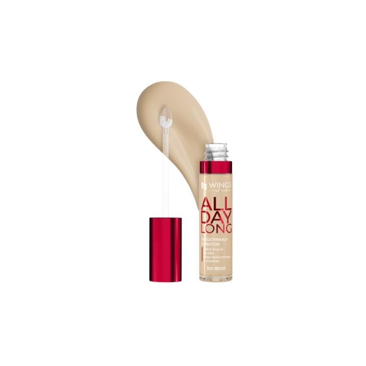 AA Wings of Color Консилер для обличчя стійкої дії All Day Long /502/ Beige 6, 2 g