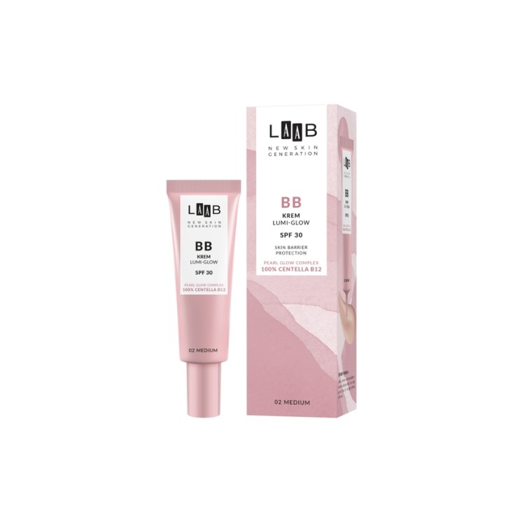 AA LAAB Lumi Glow Krem BB do twarzy /Medium/ SPF30 30 ml