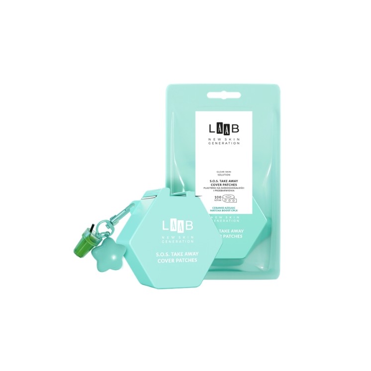 AA LAAB Clear Skin Solution SOS Take Away Cover Patches Patches for imperfections and discolorations 100 pieces