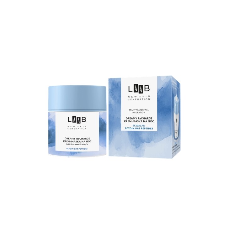 Нічна крем-маска AA LAAB Milky Waterfall Hydration Dreamy Recharge 50 мл